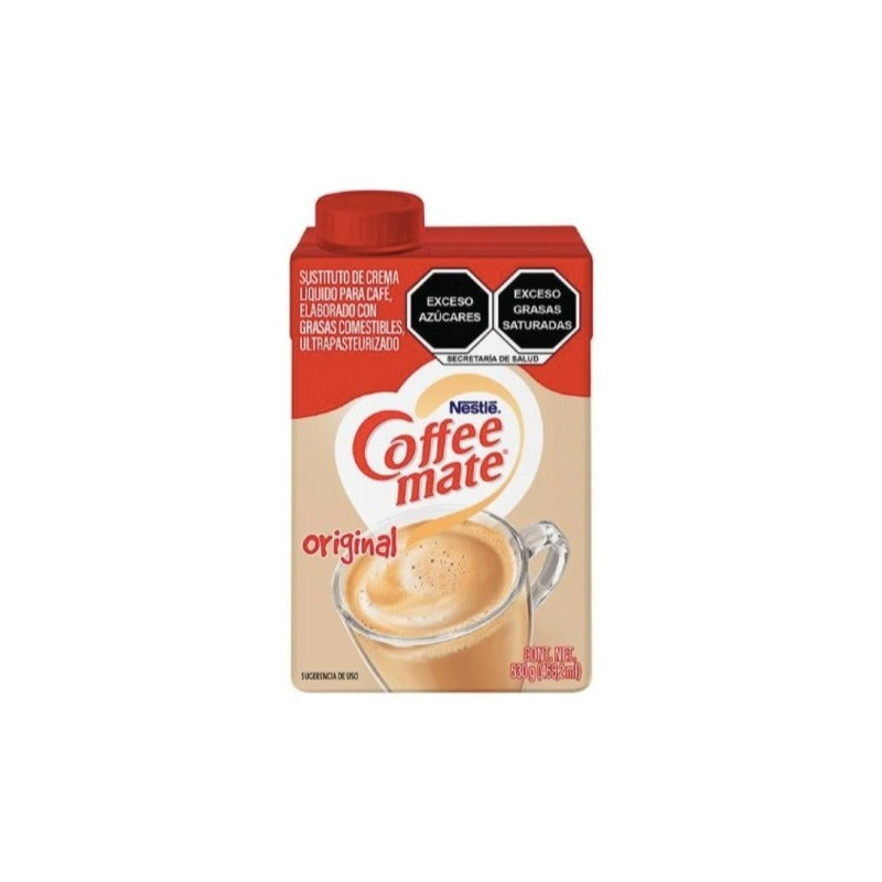 Crema Para Café Coffee Mate Sabor Original 530ml 12pzas