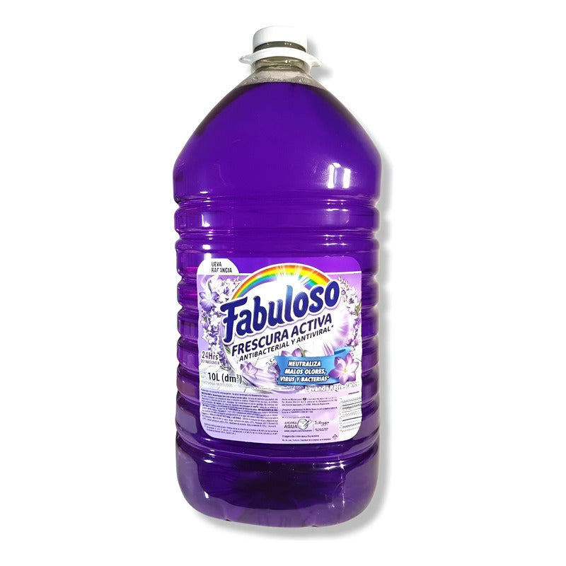 Limpiador Fabuloso Lavanda De 10 Litros