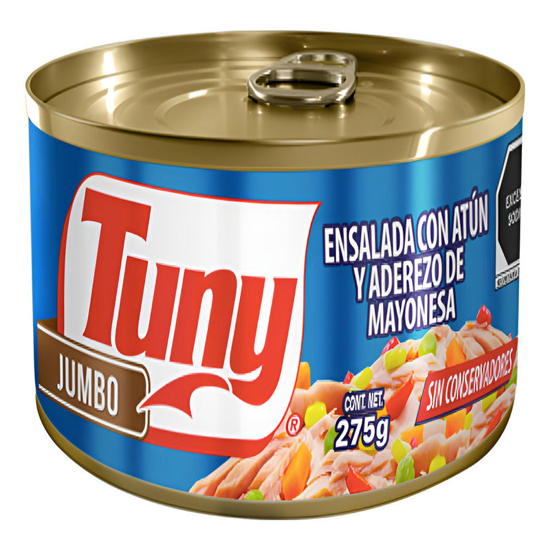 Ensalada Con Atún Y Mayonesa Tuny 3 Piezas De 275grs