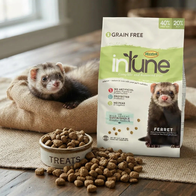 Higgins Intune Alimento Para Hurón, 1.8 Kg