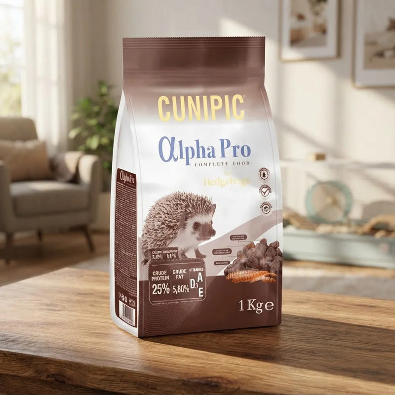 Cunipic Alpha Pro Alimento Para Erizo, 1 Kg