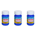 Pintura Acrílica Alta Calidad Color Azul Marino 3 Pz De 35ml Azul Marino