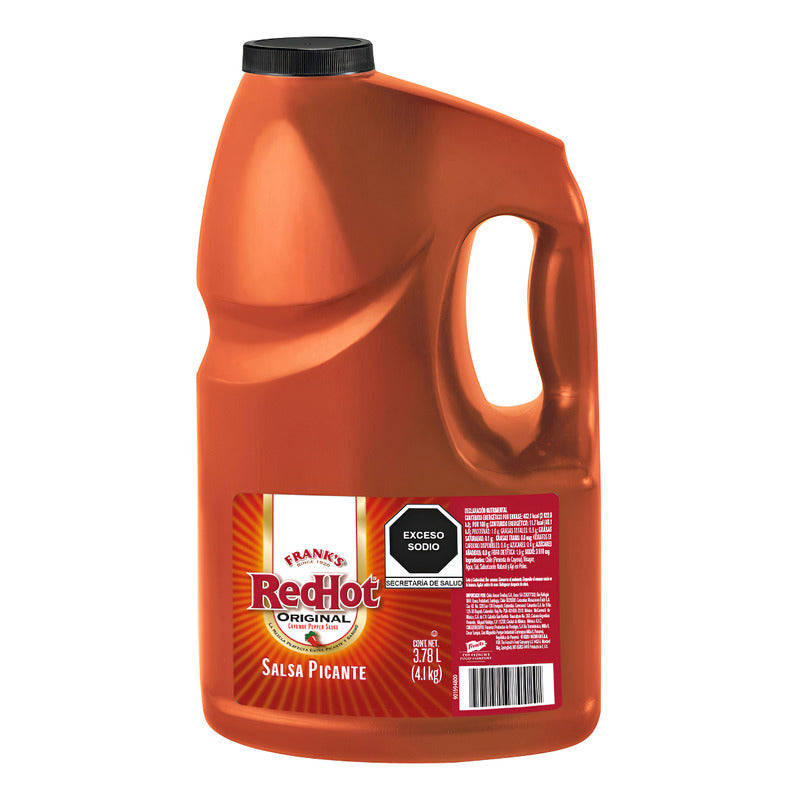 Salsa Picante Original Red Hot Frank's 3.78 L