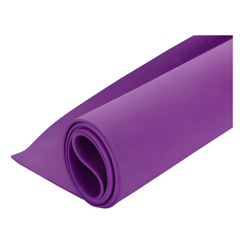 Placa De Fomi Color Morado 12 Piezas De 90cm X 1m