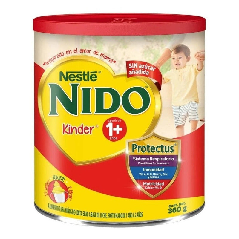 Nido Kinder 1+ A Partir De 1 Año 360 G (2 Latas)