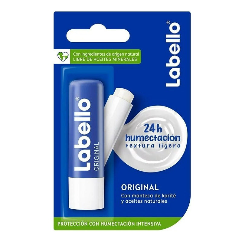 2 Pza Bálsamo Labial Labello 4.8 G