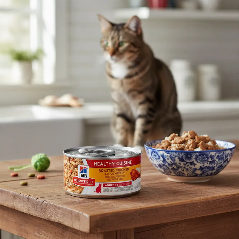 Alimento Húmedo Estofado Para Gato Adulto Receta Pollo, 79 G