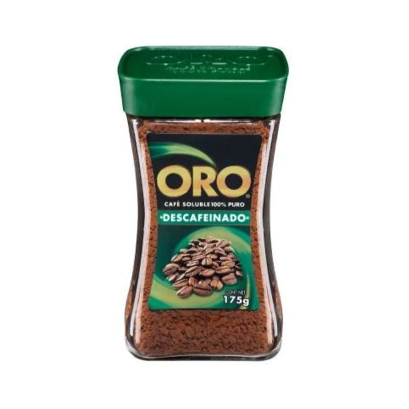 Café Soluble Oro Descafeinado 175 G (2 Frascos)
