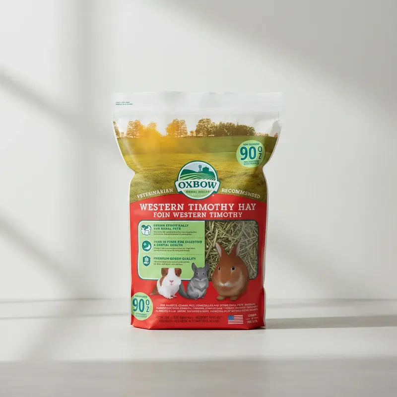 Oxbow Heno Timothy Para Pequeños Mascotas, 2.5 Kg