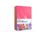 Hojas De Colores Facia Pastel Paquete 500 Hojas 10 Colores