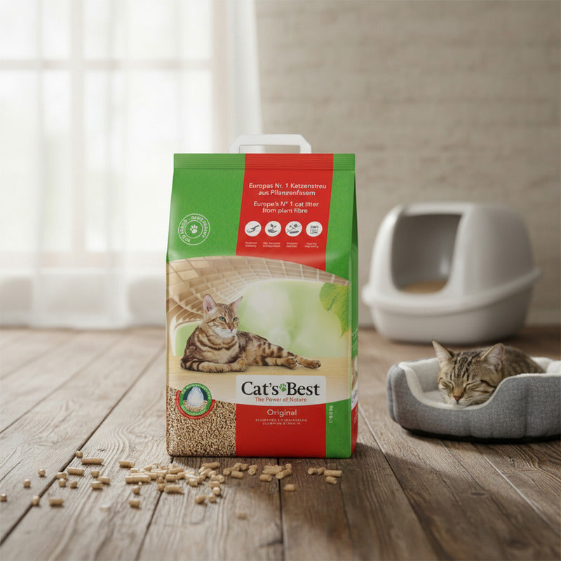 Arena Para Gatos Cats Best 8.6 Kg Biodegradable