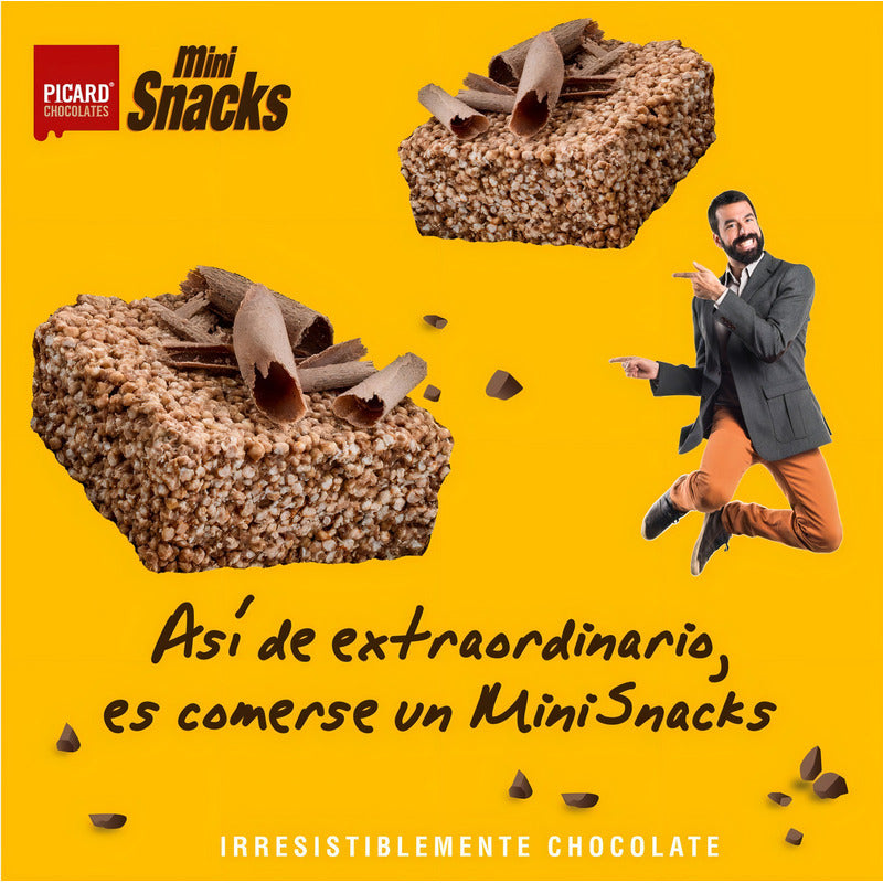 Mini Snack Chocolate /leche Sin Azúcar Y Amaranto, 180 Picar