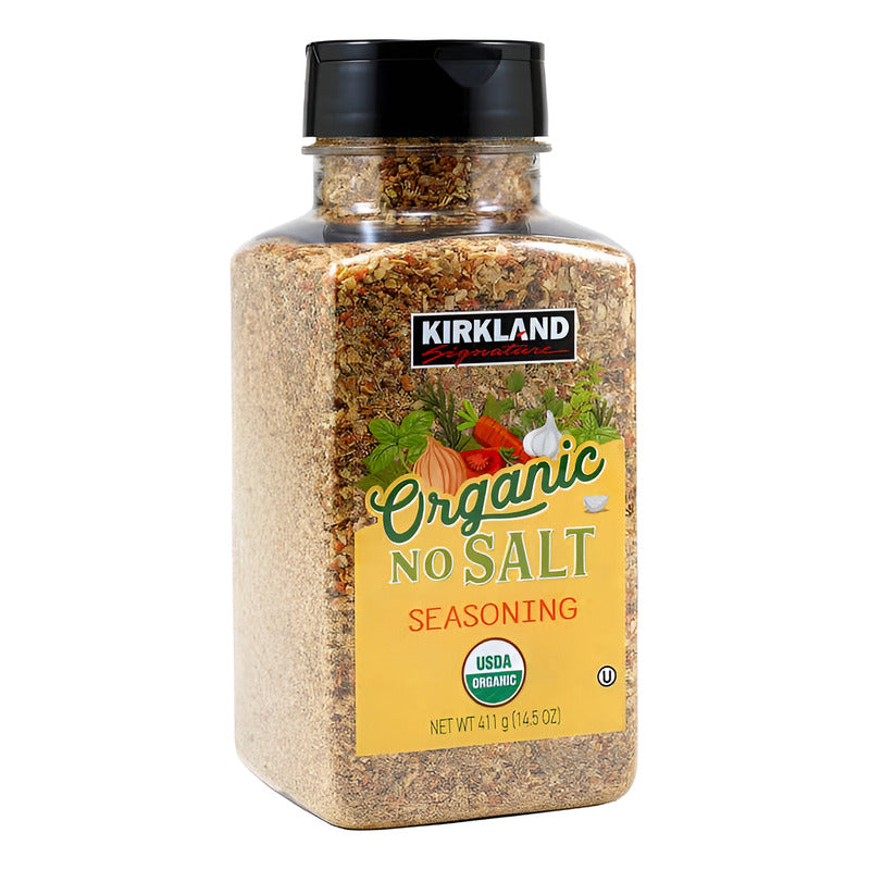 Sazonador Orgánico Sin Sal 411g Kirkland 21 Especias