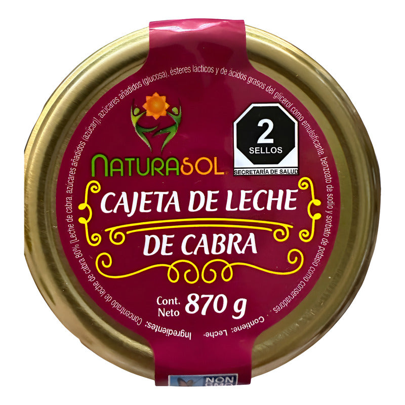 Cajeta Artesanal Naturasol 870 G