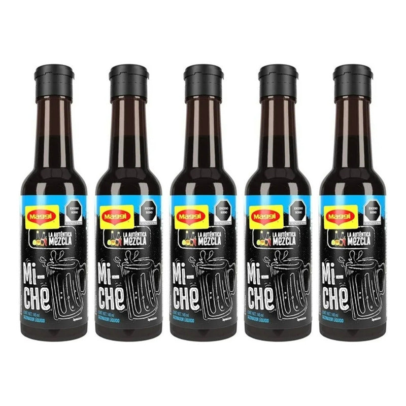 Salsa Maggi Miche 145 Ml 5 Piezas