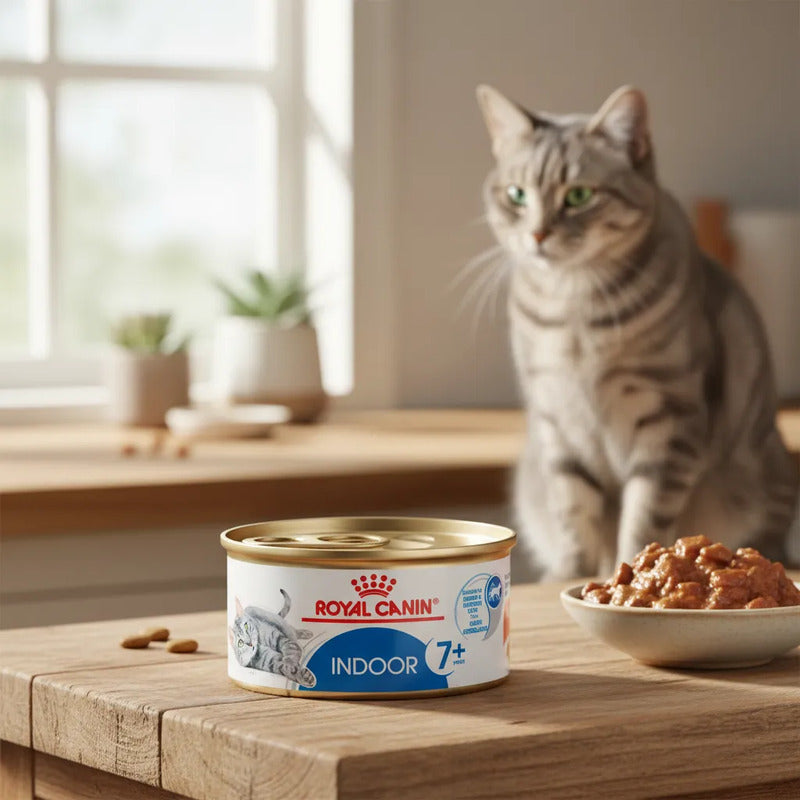 7+ Alimento Húmedo Gato Senior De Interior, 85 G