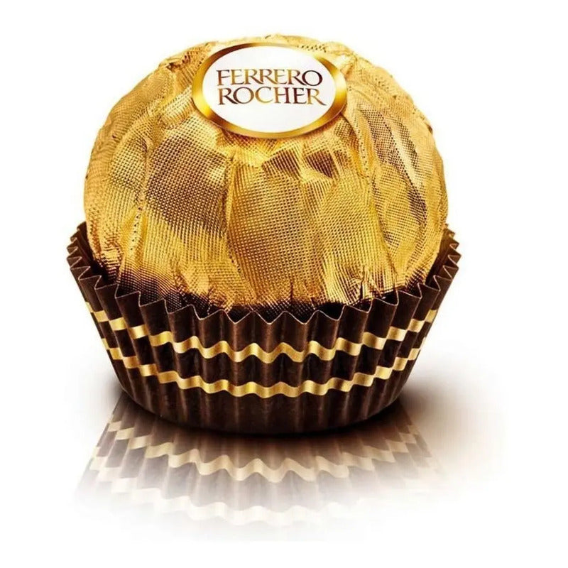 Ferrero Rocher Bombón Chocolate Avellana 300g Pack 24 Piezas