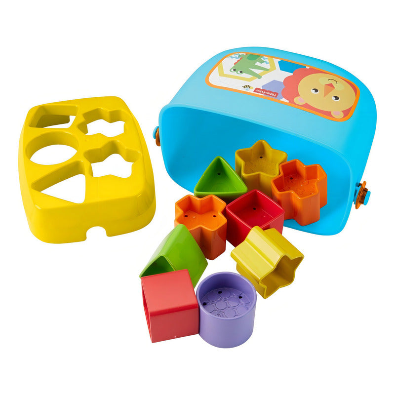 Fisher-price Fgp10 Primeros Bloques Del Bebe 6m+ Color Amarillo Con Azul