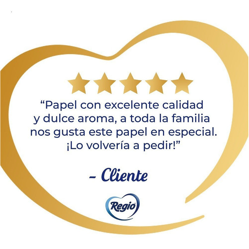Pack X32 Rollos Papel Higiénico Regio Luxury Almond Touch Xxl