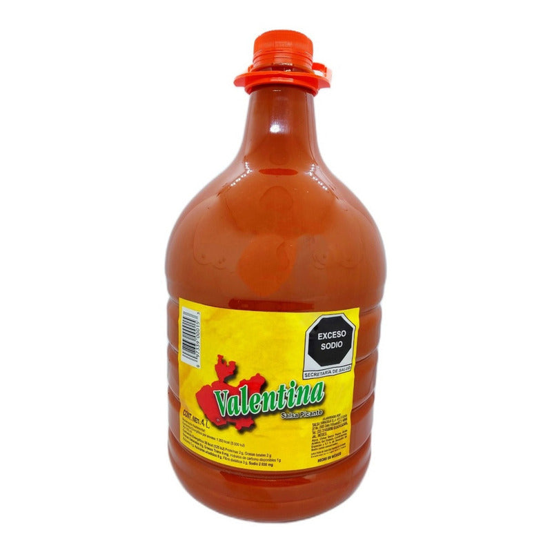 Salsa Picante Tamaño Familiar Valentina 4 L