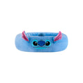 Disney Cama Ovalada Diseño Stitch Para Perro, Chico Azul Circular
