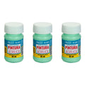 Pintura Acrílica Alta Calidad Color Menta 3 Piezas De 35ml Menta