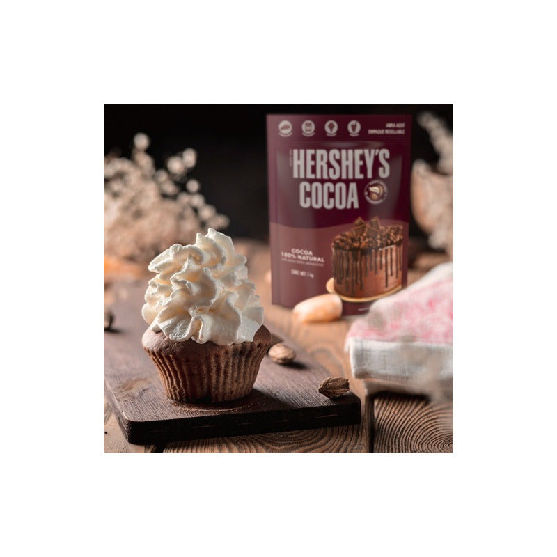 Cocoa Hershey's 1kg Ideal Para Postres Y Repostería