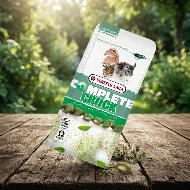 Crock Premios De Hierbas Para Pequeños Mamíferos, 50 G.