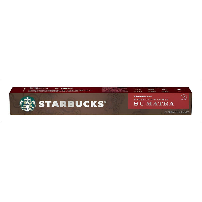 Café Starbucks Single-origin Sumatra Para Nespresso, De Intensidad Media