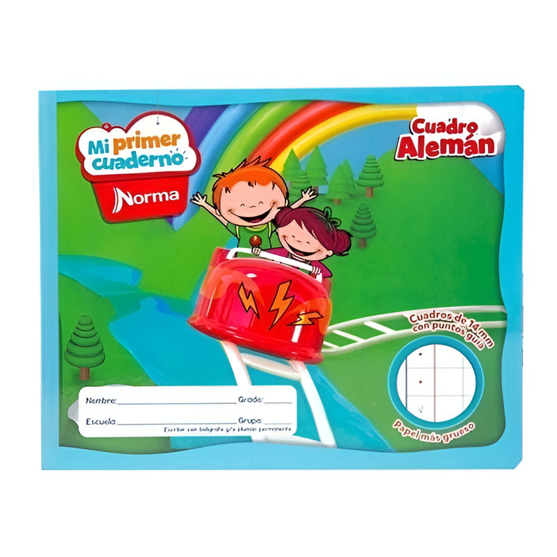 Cuaderno Norma Mi Primer Cuaderno Cuadro Alemán 72 Hojas Cuadriculadas