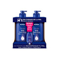 Nivea Milk Crema Corporal Nutritiva, 2/1l C/u Fragancia Neutro Neutra