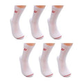 Calceta Wilson Extra Comfort Unitalla Blanco 6 Pares Blanco Unitalla