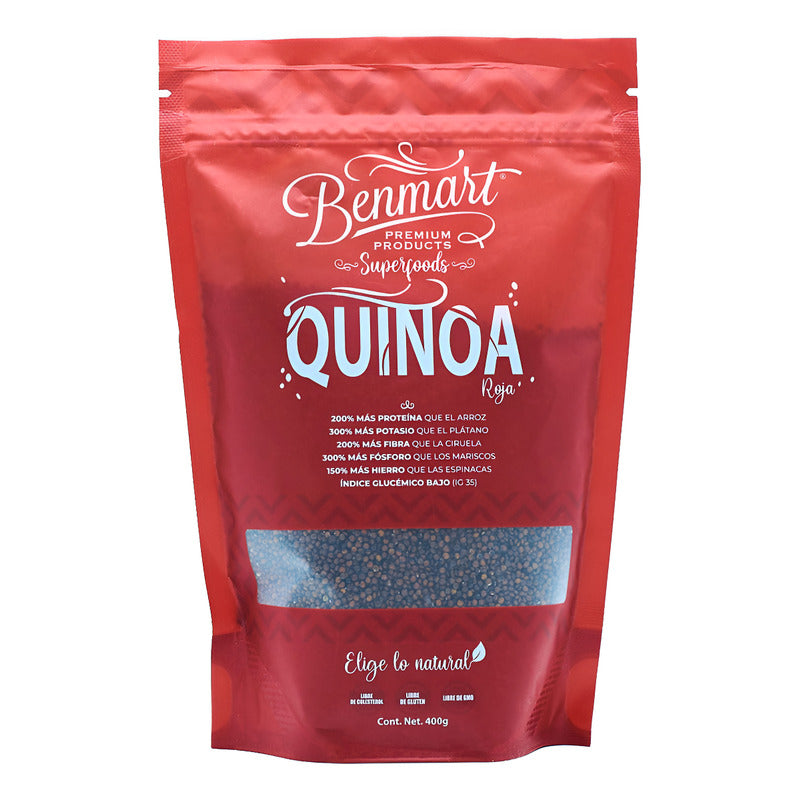 Quinoa Benmart Superfoods Roja 400g