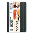 Cuaderno Canson Graduate Mix Media 14 X 21.6 Cm De 220gr Verde