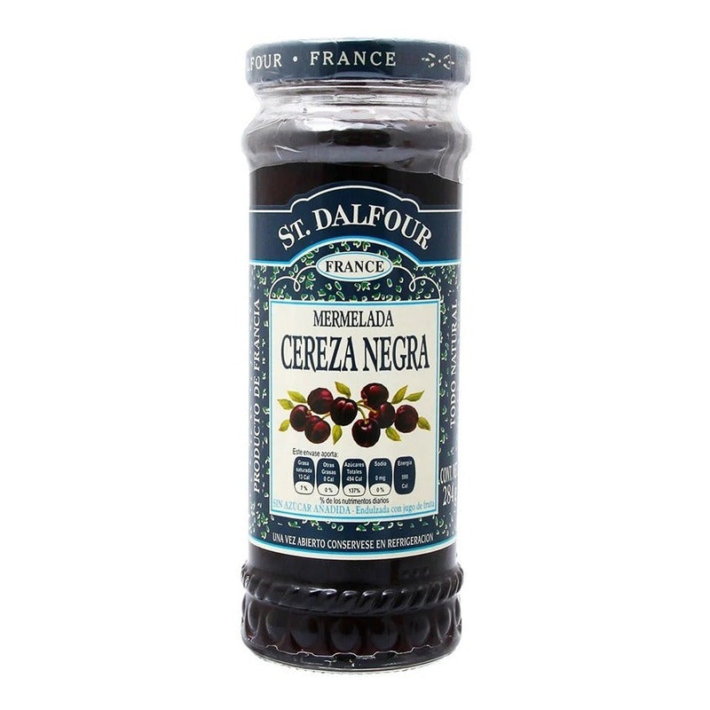 Mermelada De Cereza Negra St. Dalfour 284 Grs 2 Pack Ipg