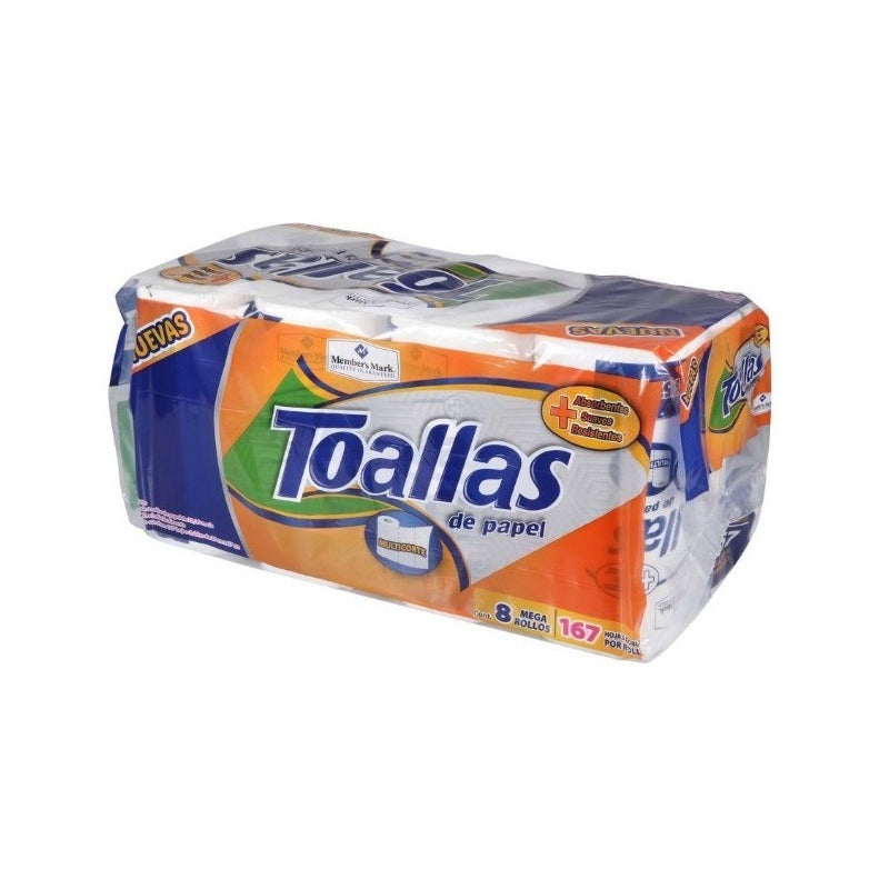Servitoallas Member's Mark Con 8 Rollos