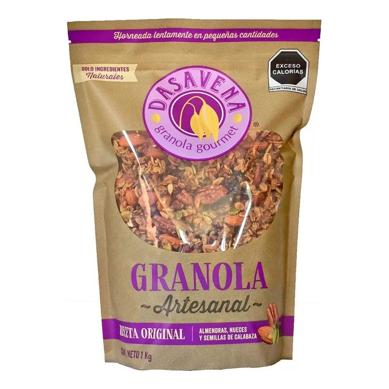 Granola Gourmet Artesanal Dasavena 1kg 100% Natural Y Rica