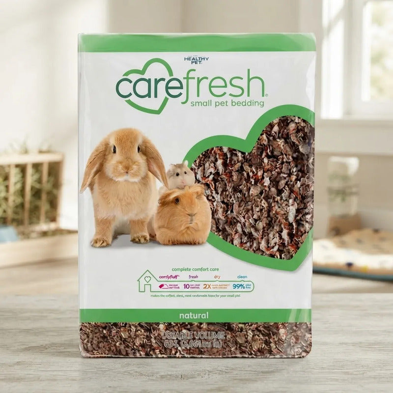 Papel Desmenuzado Color Café Para Pequeños Mamíferos, 60 L Marrón