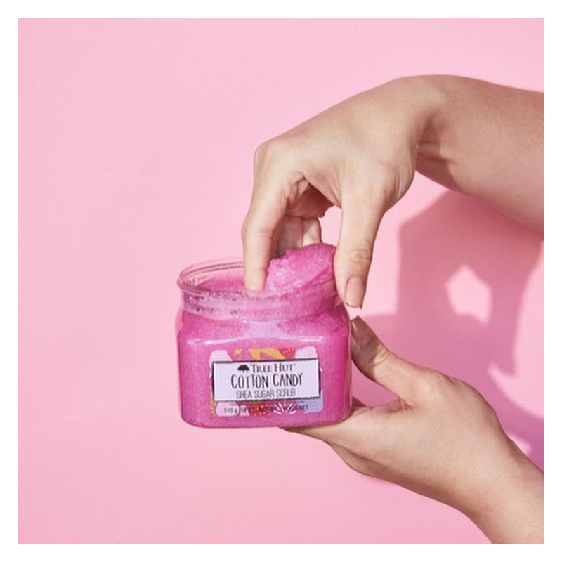 Exfoliante Cotton Candy 510 Gr Tipo De Envase Pote Tree Hut Algodón Azucarado