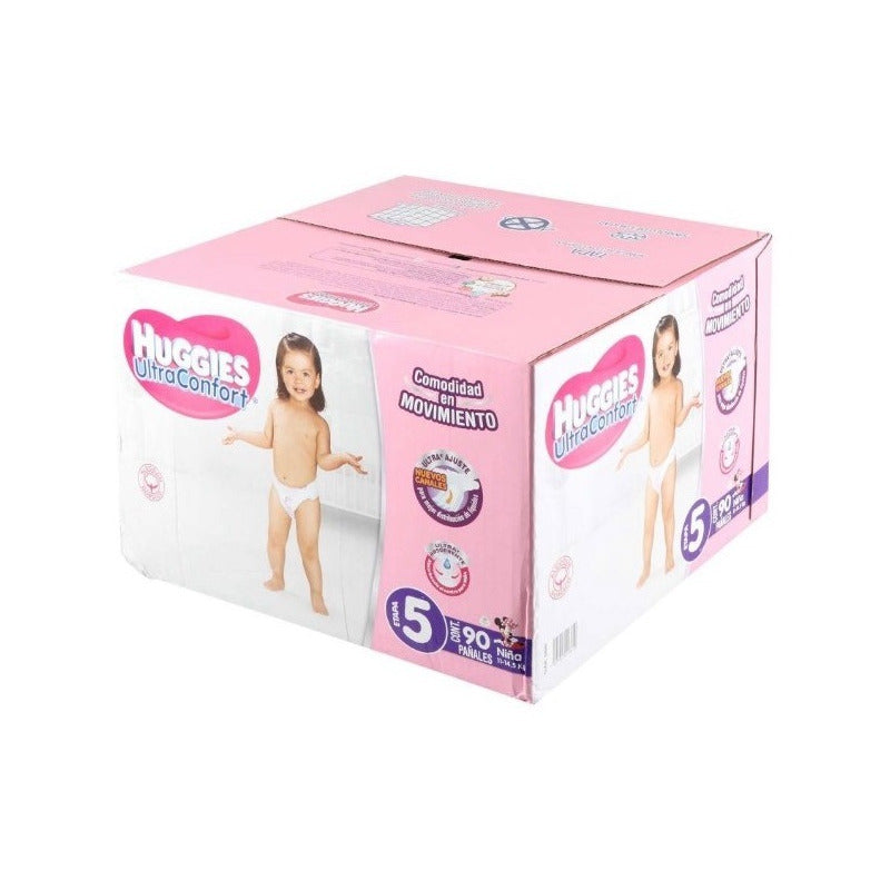 Pañales Huggies Ultraconfort Etapa 5 Con 90 Pzas