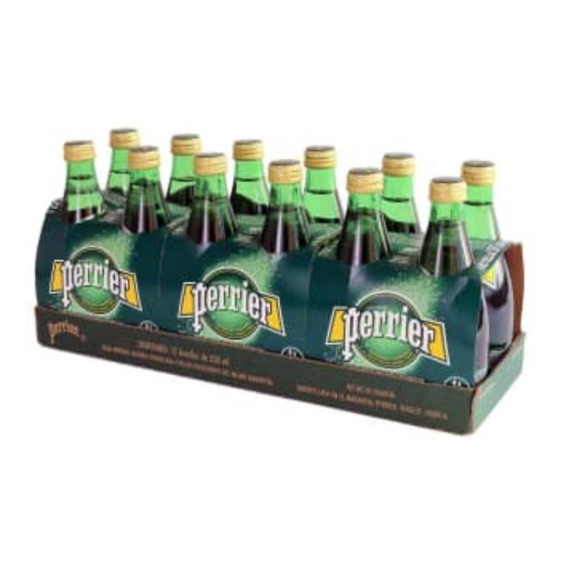 Agua Mineral Perrier 12 Pack Vidrio De 330 Ml Ts