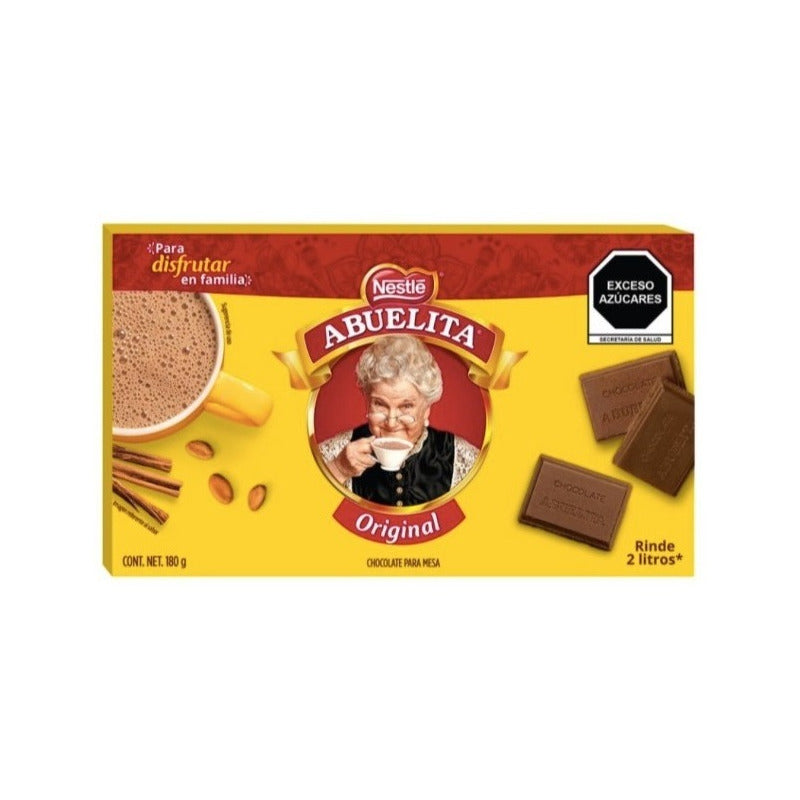 Chocolate Para Mesa Nestlé Abuelita Original 180g 9pzas
