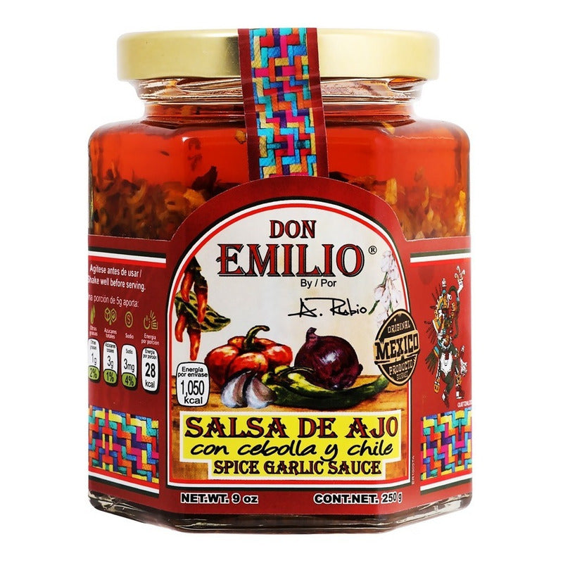 Salsa De Ajo Don Emilio 250gr (3piezas)
