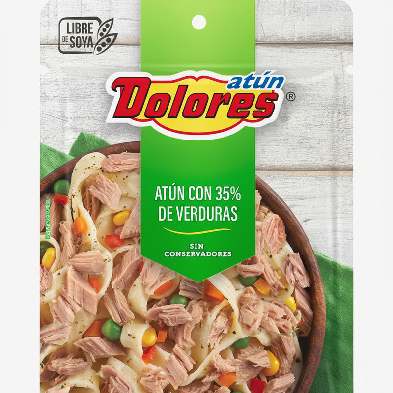 Atún Dolores Ensalada De Atún Con Verduras 12 Pzas De 110gr