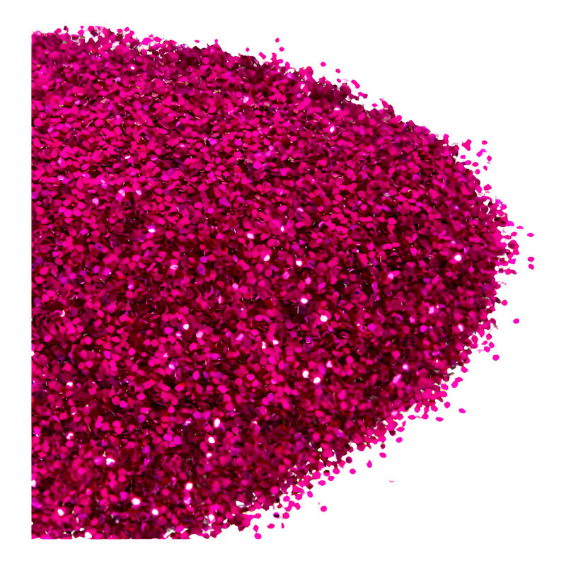 Diamantina Del #1 Color Fiusha Metalico De 1mm 1 Pza De 50gr Fucsia