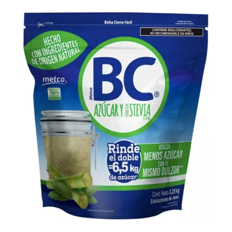 Azúcar Bc Bajo En Calorías 2 Bolsas De 3.25 Kg C/u