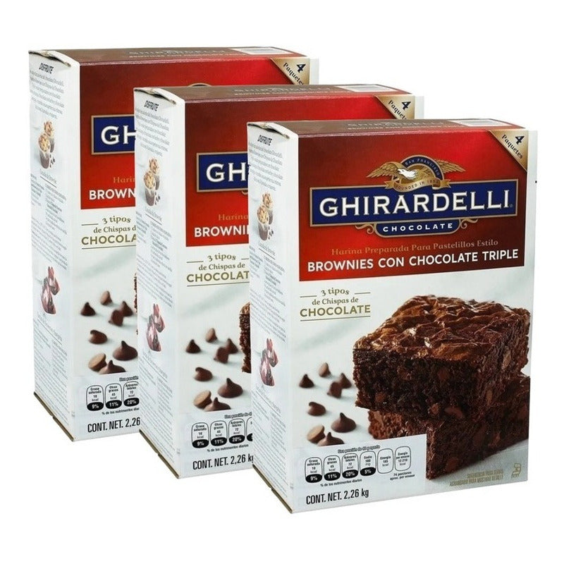 Harina Para Brownie Ghirardelli 2.26kg
