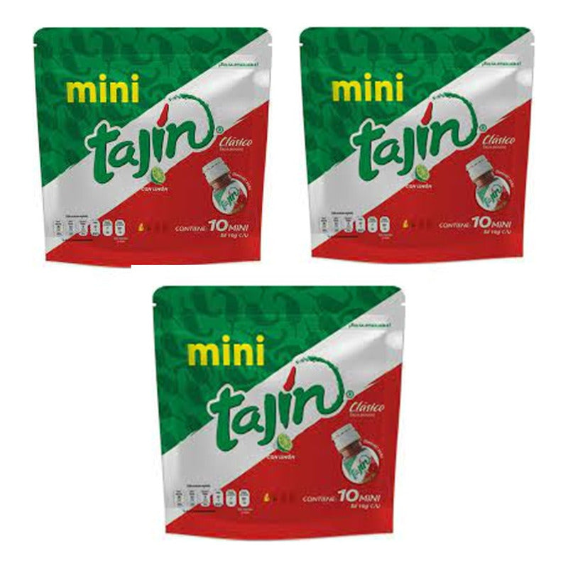 Tajin Mini 30 Botellitas  De 10 Gr C/u
