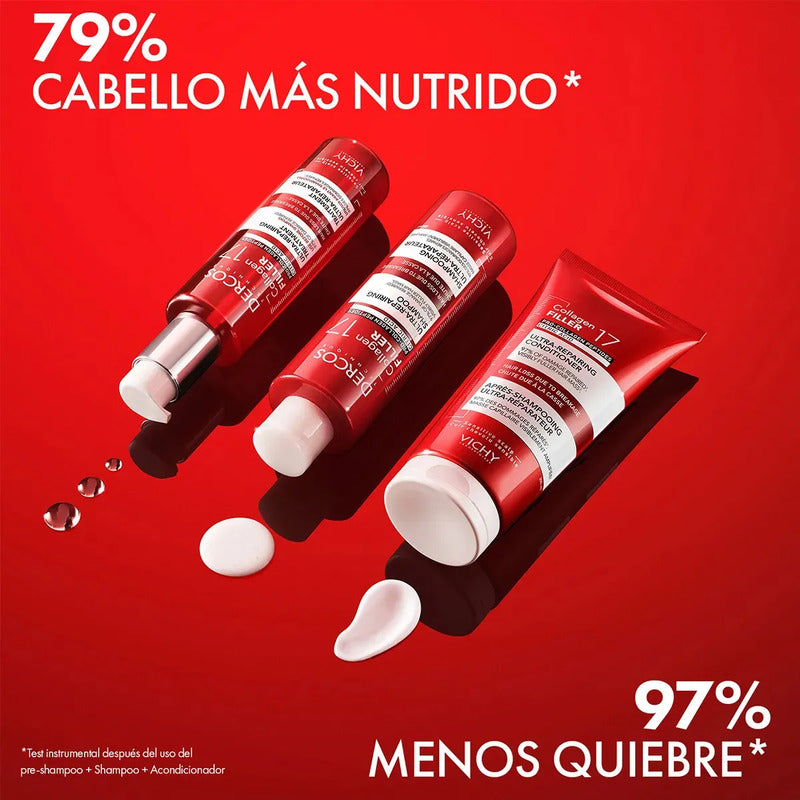 Vichy Dercos Shampoo Ultra Reparador Daño Quebradizo 200ml