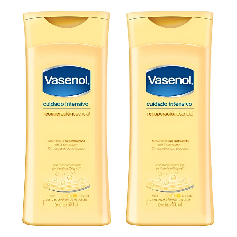 Crema Corporal Vasenol Recuperación Esencial 400ml Neutra